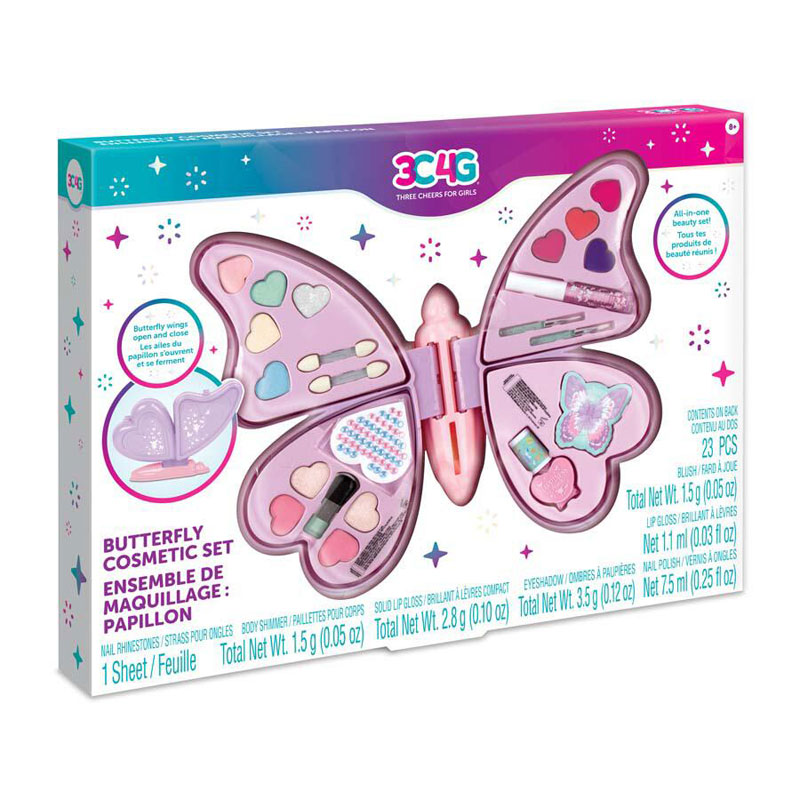 Make It Real 3C4G Butterfly Cosmetic Set 10058