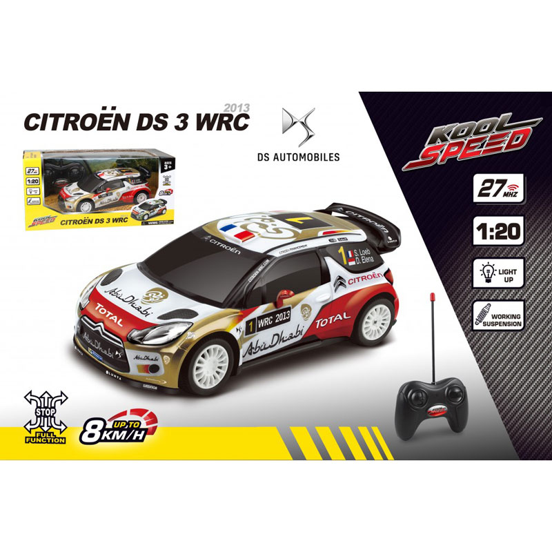 Dynatech RC - Rally Official WRC 1:20 (PVC) Citroen DS 3 WRC 10449