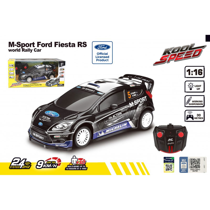 Dynatech RC - Rally Official WRC 1:16 (PVC) M-Sport Ford Fiesta RS WRC 10452