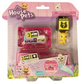 Just Toys House Pets Playset Pet Groomin' with Yellow Kitty