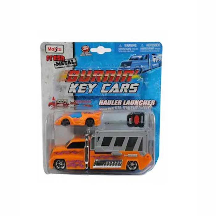 Maisto Fresh Metal Φορτηγάκι Πορτοκαλί - Αυτοκίνητακι με Κλειδί