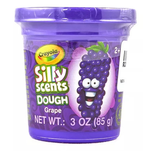 Just Toys Crayola Πλαστοζυμαράκι Silly Scents Dough Μωβ (Σταφύλι)