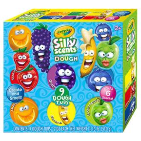 Just Toys Crayola Silly Scents Dough Set 9  2185