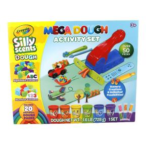 Just Toys Crayola Silly Scents Mega Dough Activity Set 2494