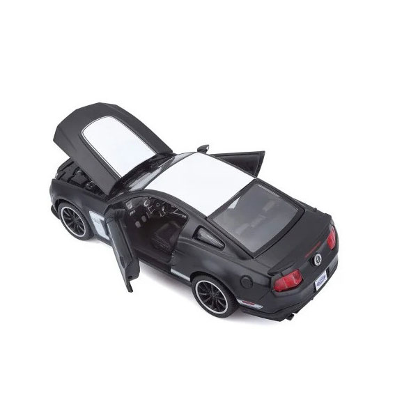 Maisto Matte Black Series 1:24 Ford Mustang Boss 302 Black