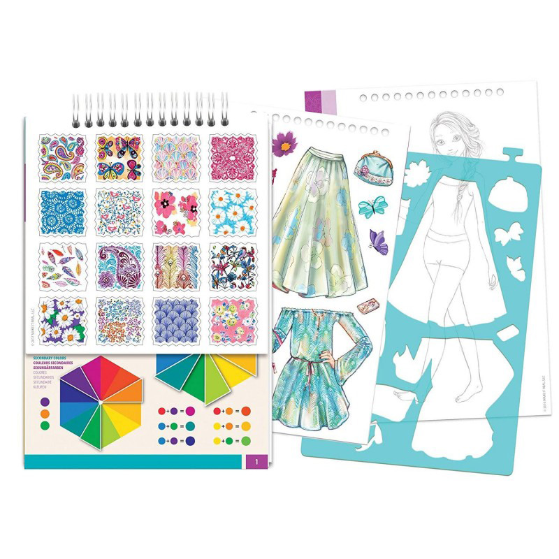 Make It Real Fashion Design Sketchbook Blooming Creativity 3202