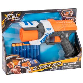 Just Toys Fast Shots Ultimate Zeta With 8 Foam Darts 590045