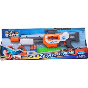 Just Toys Fast Shots Zephyr Xtreme With 12 Foam Darts And 2 Targets 590059