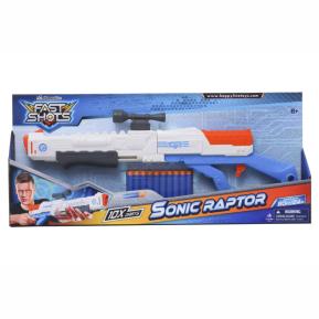 Just Toys Fast Shots Dart Blaster Sonic Raptor 590070