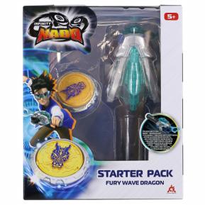 Just Toys Infinity Nado Series VI starter pack Fury wave Dragon