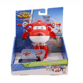 Just Toys Super Wings SuperCharge Transforming Supercharged Jett