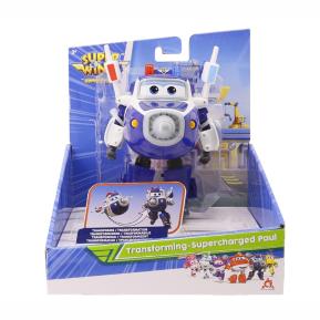 Just Toys Super Wings SuperCharge Transforming Supercharged Paul