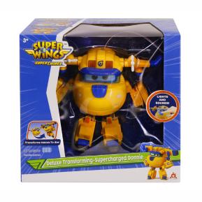 Just Toys Super Wings SuperCharge Deluxe Transforming Supercharged Donnie