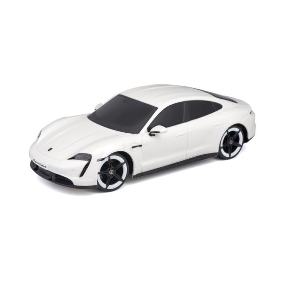 Maisto Tech Street Cars 1:24 RC Porsche Taycan Turbo S - White