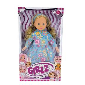 Just Toys Bambolina Girlz Κούκλα Μόδας 46cm με Floral Φόρεμα