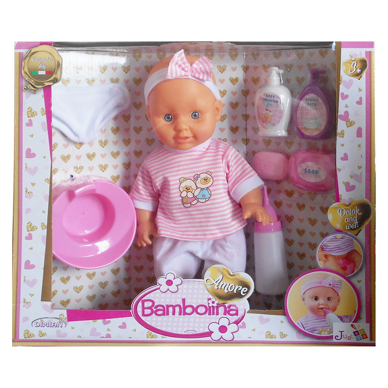 Just Toys Bambolina Amore Πιπί Ποπό Σετ 36cm BD1821