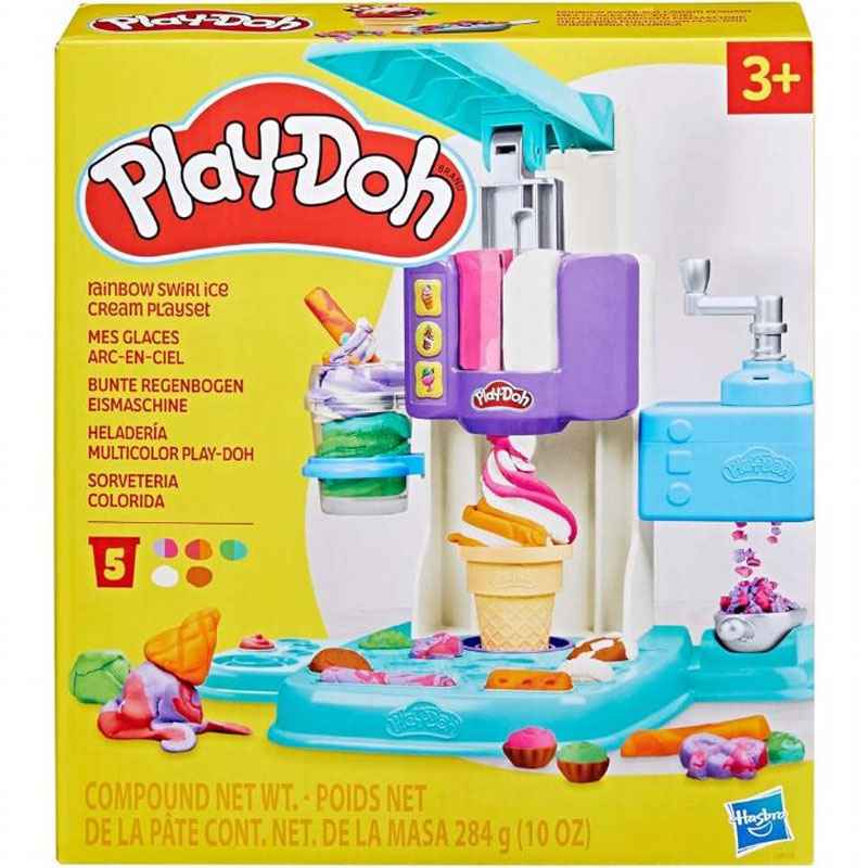 Hasbro Play-Doh Swirl Ice Cream Machine Playset G0028