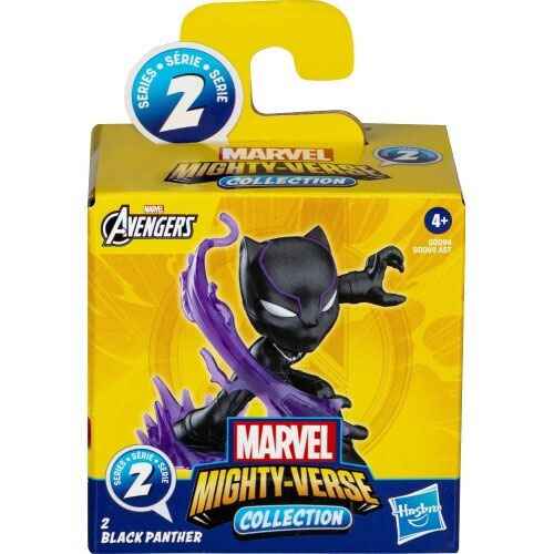 Hasbro Marvel Avengers Φιγούρες Collectibles 6cm Series 2 - 2 Black Panther