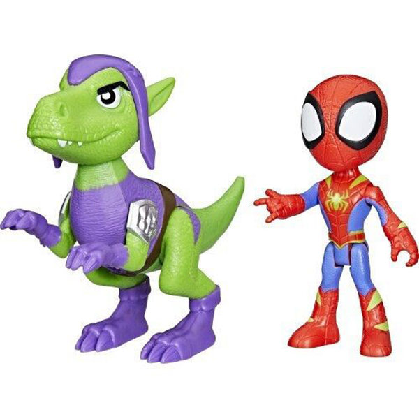 Hasbro Marvel Spidey and His Amazing Friends Dino-Webs - Spidey Goblin Raptor G0120