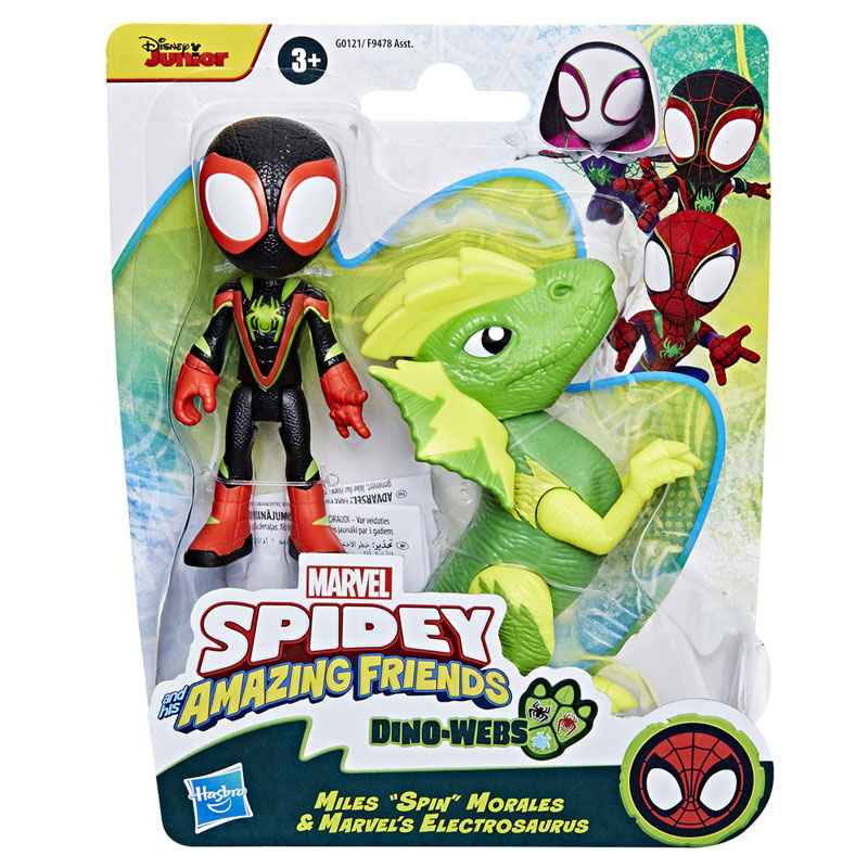 Hasbro Marvel Spidey and His Amazing Friends Dino-Webs Ghost Spider