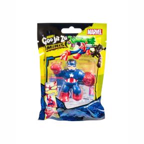 Giochi Preziosi Goo Jit Zu Mini Marvel Single Pack S4 Captain America