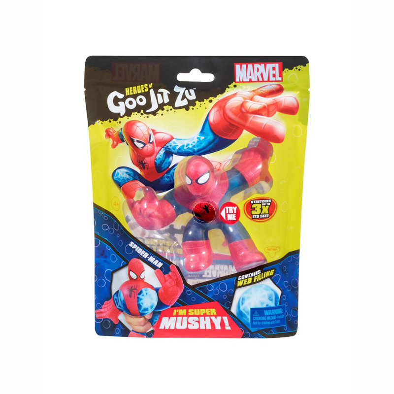 Giochi Preziosi Goo Jit Zu Φιγούρα Spiderman Marvel Single Gig Pack 12cm