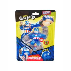 Giochi Preziosi Goo Jit Zu Φιγούρα Captain America Marvel Single Gig Pack 12cm