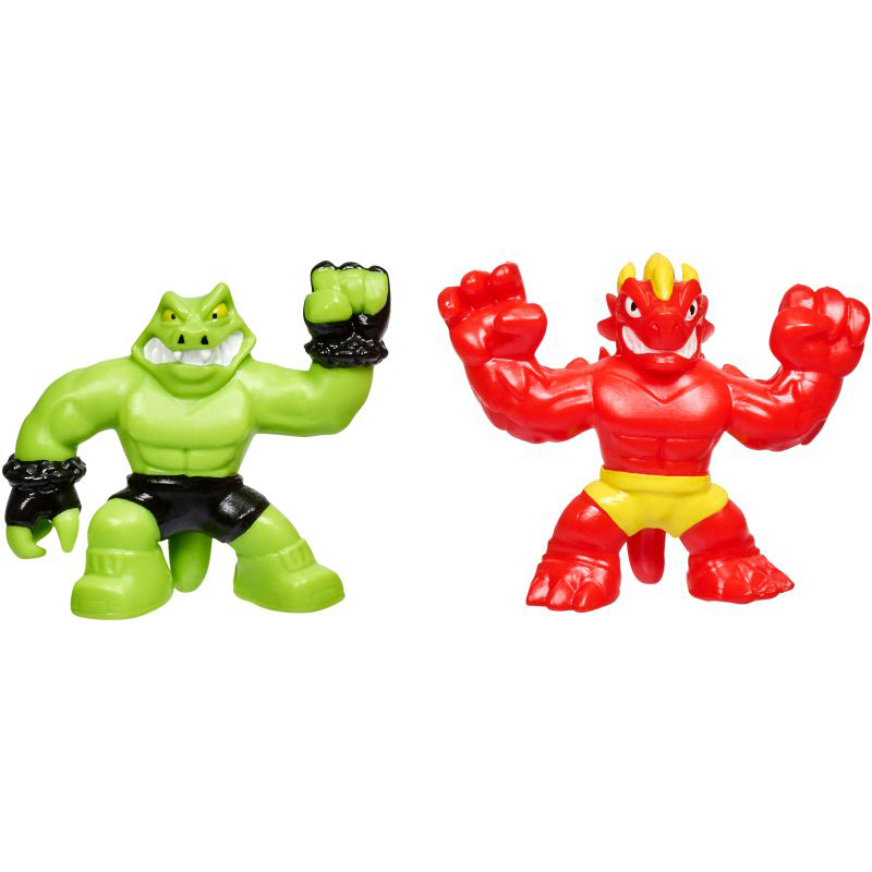 Giochi Preziosi Goo Jit Zu Minis 2 Pack Blazagon vs Rock Jaw