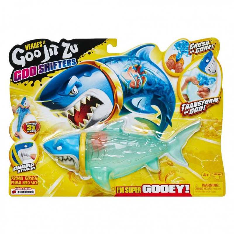 Giochi Preziosi Goo Jit Zu Shifters Primal Pack Καρχαρίας