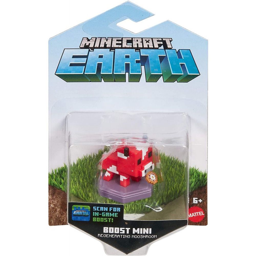 Mattel Minecraft Earth Φιγούρα με τσιπάκι Regenerating Mooshroom