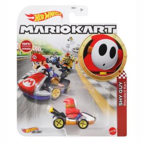 Mattel Hot Wheels Super Mario Kart Αυτοκινητάκι Standard Kart Shy Guy
