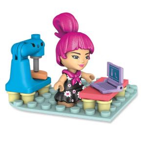 Mega Construx Τουβλάκια Barbie Φιγούρα Σχεδιάστρια & αξεσουάρ
