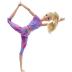 Mattel Barbie Νέες Αμέτρητες Κινήσεις Long Blonde Ponytail