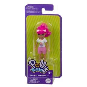 Mattel Polly Pocket Κούκλα 8,5cm με αξεσουάρ - Κούκλα Margot Monrovia (FWY19)