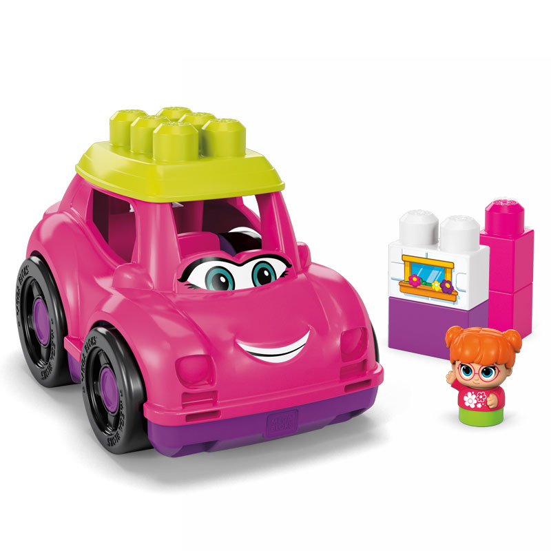 MEGA Bloks® Μεγάλο Αυτοκίνητο Catie Convertible Pink Car