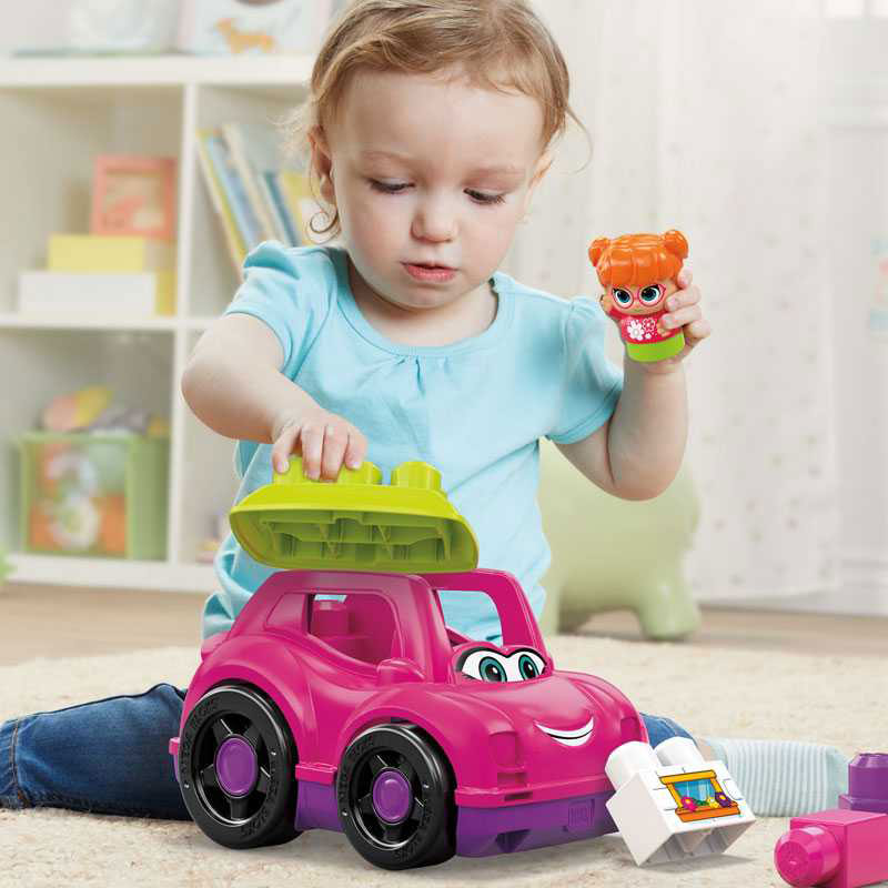 MEGA Bloks® Μεγάλο Αυτοκίνητο Catie Convertible Pink Car