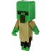Mattel Minecraft Badger Φιγούρα 8cm Zombie