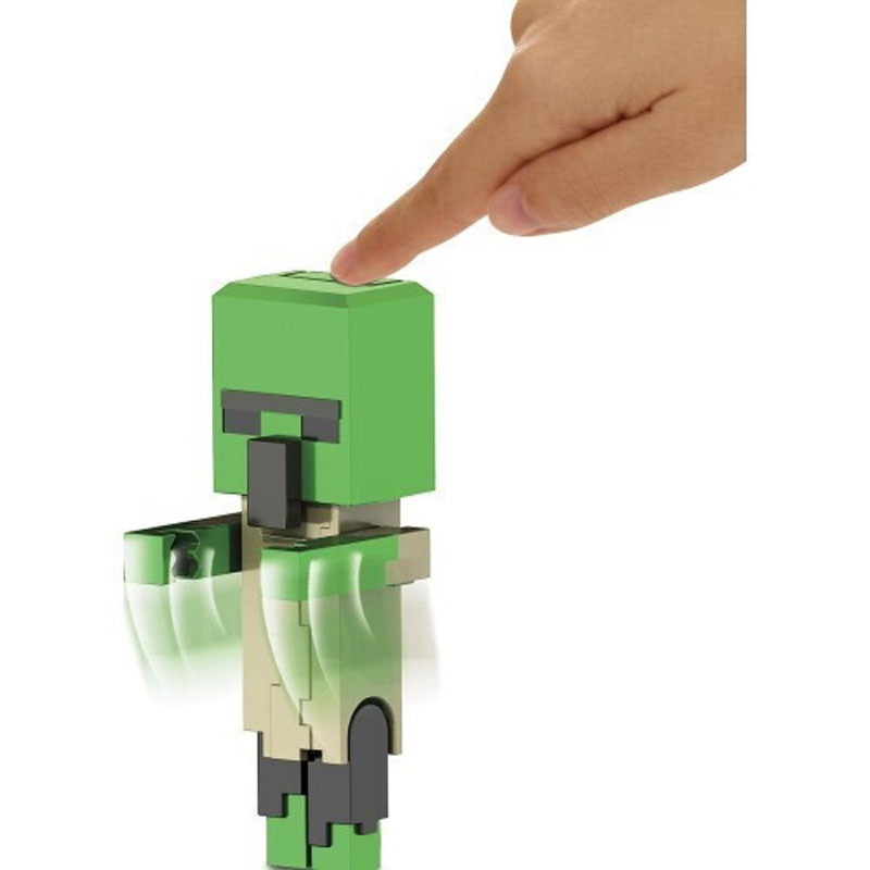 Mattel Minecraft Badger Φιγούρα 8cm Zombie