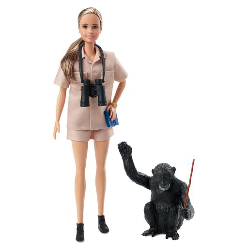 Mattel Barbie Συλλεκτική Κούκλα Inspiring Women - Jane Goodall HCB82