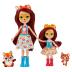 Mattel Enchantimals Κούκλα & Αδερφάκι Felicity Fox™ & Flick™/ Feana Fox™ & Mixte™