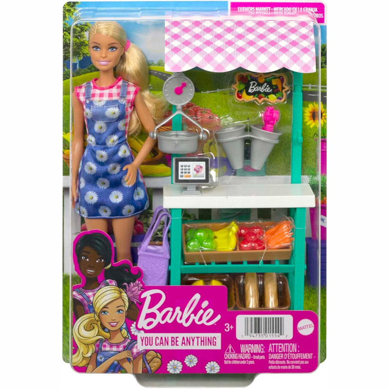 Mattel Barbie Οπωροπώλης Fun on the Farm HCN22