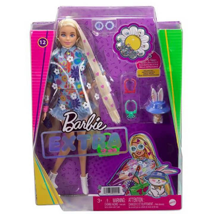 Mattel Barbie Extra Doll - Flower Power HDJ45