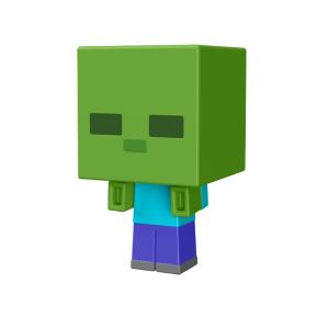 Mattel Minecraft -Mob Head Μίνι Φιγούρα Zombie