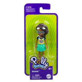 Mattel Polly Pocket Κούκλα 8,5cm με αξεσουάρ - Κούκλα Shani (FWY19)
