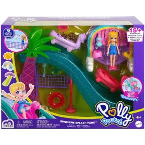 Mattel Polly Pocket™ Sunshine Splash Park - Σετ Παιχνίδια στον Ήλιο HDW63