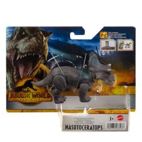 Mattel Jurassic World Νέες Βασικές Φιγούρες Δεινοσαύρων Nasutoceratops