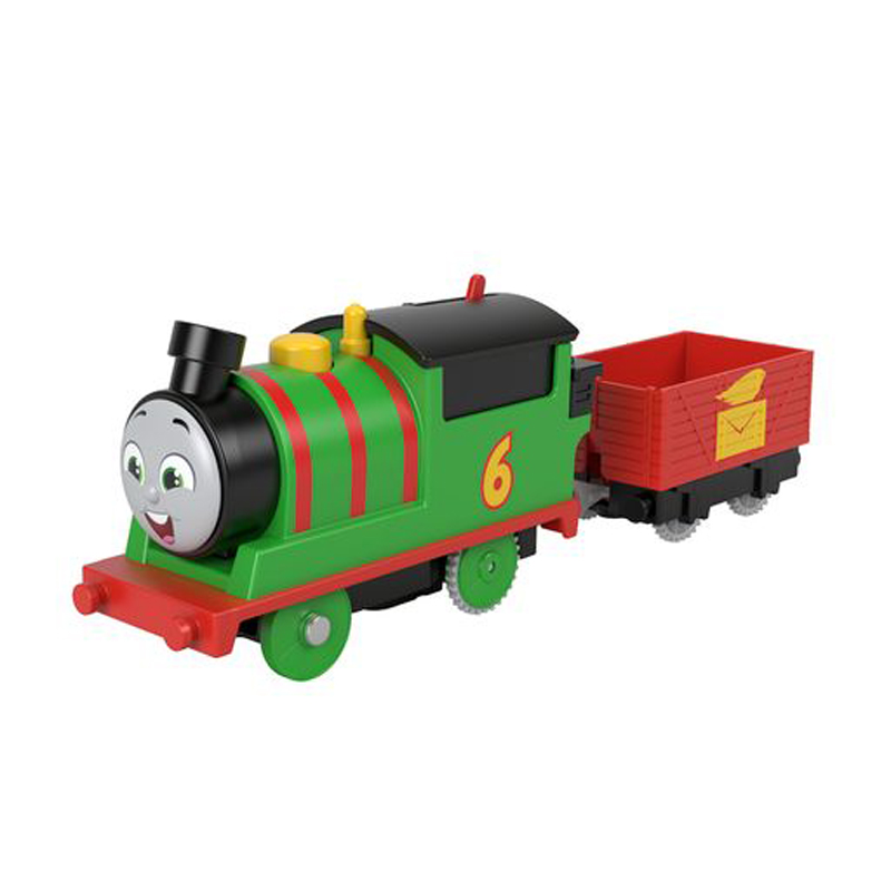 Fisher Price Thomas The Train Τόμας Μηχανοκίνητα Τρένα με Βαγόνι - Percy