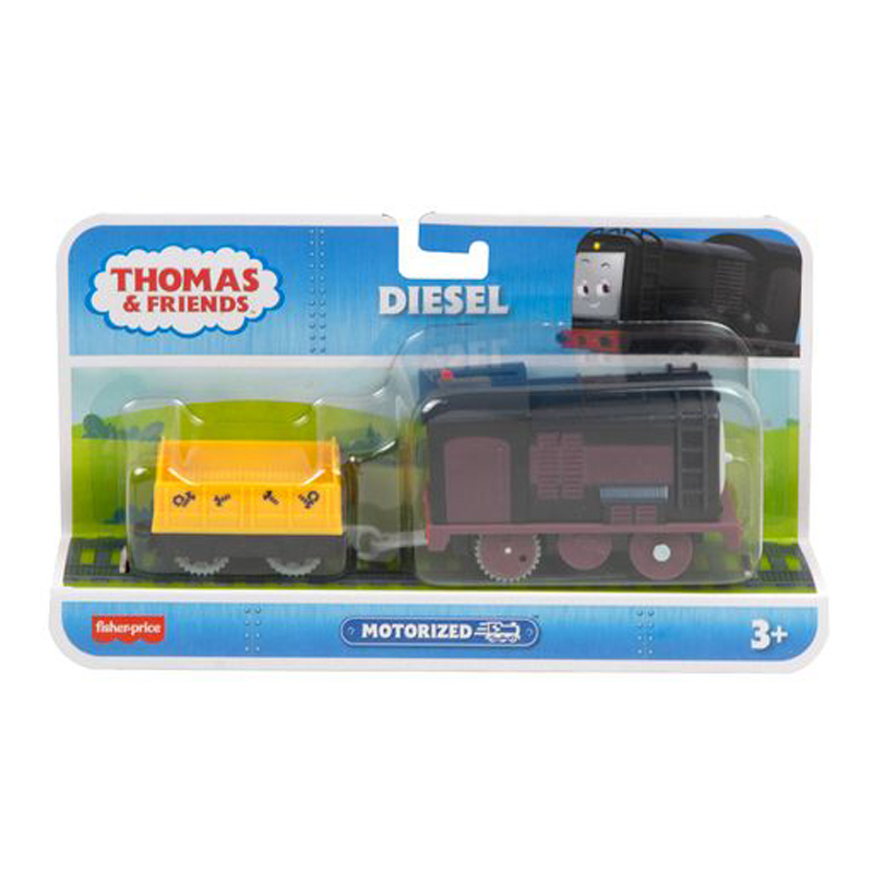 Fisher Price Thomas The Train Τόμας Μηχανοκίνητα Τρένα με Βαγόνι - Diesel