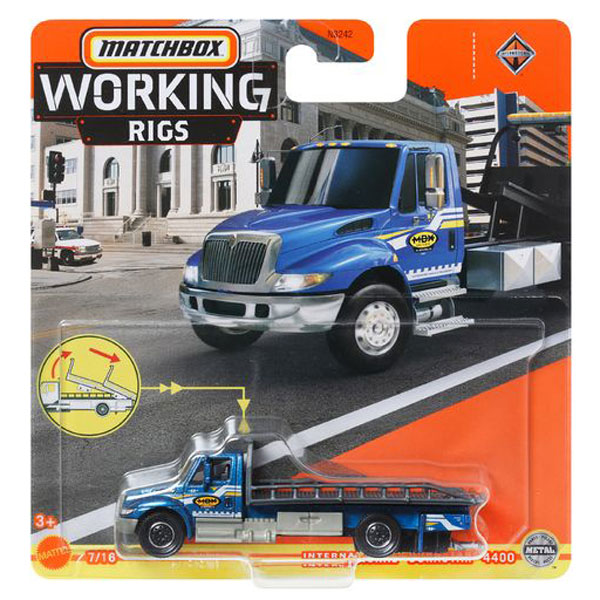 Matchbox Φορτηγάκι Working Rigs International Durastar 4400