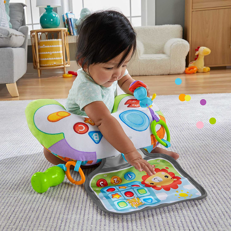 Fisher Price Tummy Time Μαξιλάρι Δραστηριοτήτων με Κονσόλα Παιχνιδιών HGB89